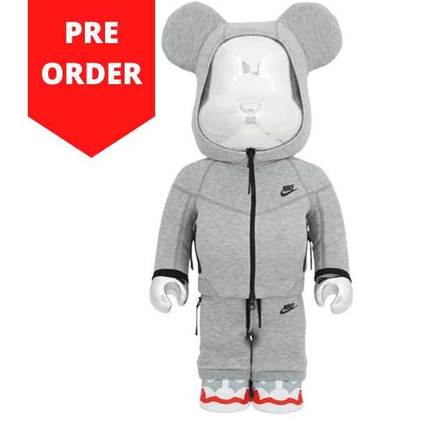 1000% Bearbrick Nike Tech Fleece N98 - ArtAndToys