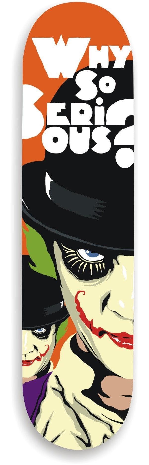 A CLOCKWORK JOKER SK8 by BUTCHER BILLY ArtAndToys