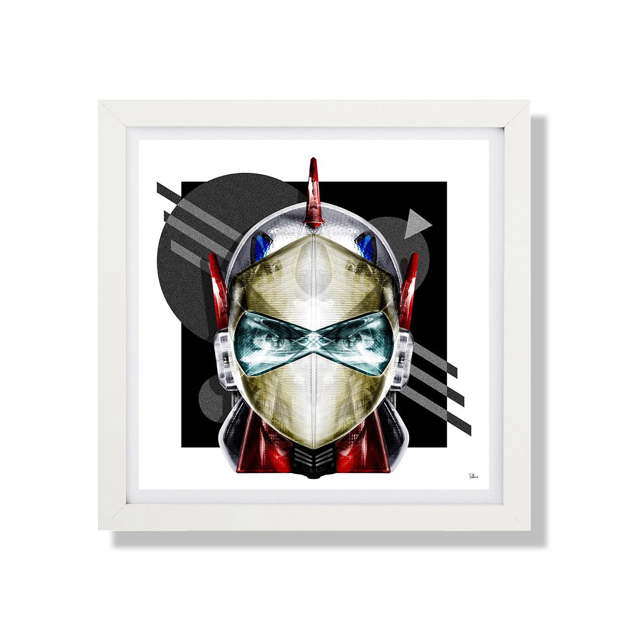 Affiche ACTARUS SQ par RUBIANT ArtAndToys