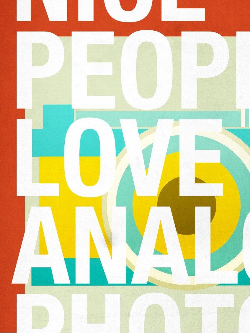 Affiche ANALOG PHOTO by DANNY IVAN ArtAndToys