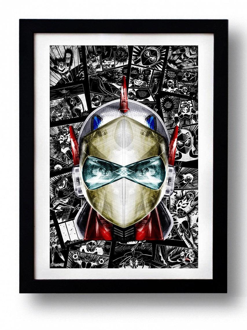 Affiche Actarus 2 par Rubiant ArtAndToys