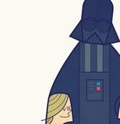 Affiche DARTH ART PRINT par ALE GIORGINI ArtAndToys