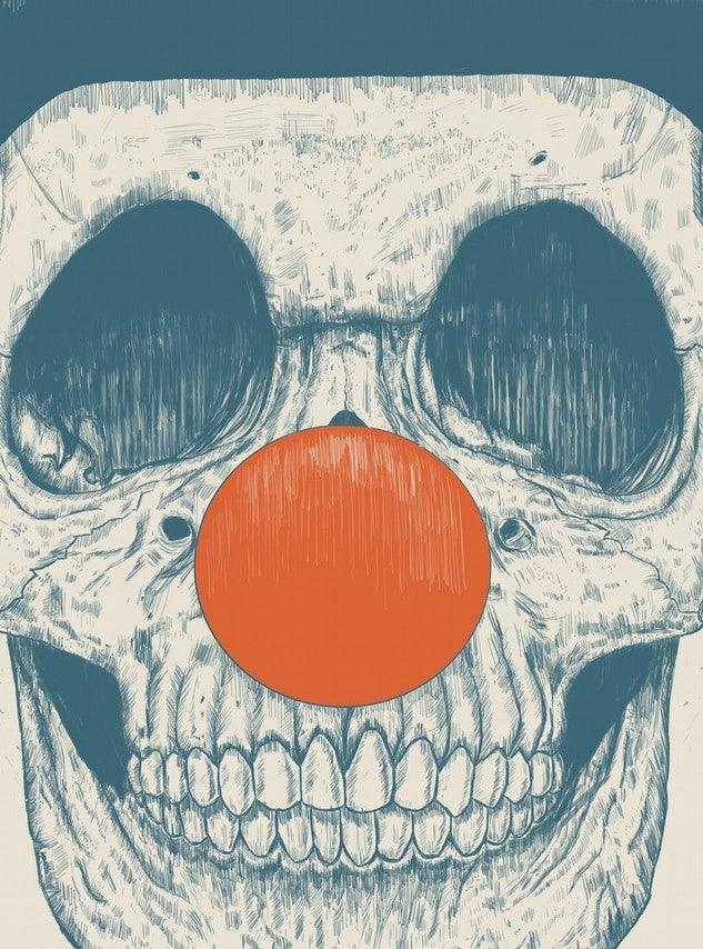 Affiche DEAD CLOWN par BALAZS SOLTI ArtAndToys
