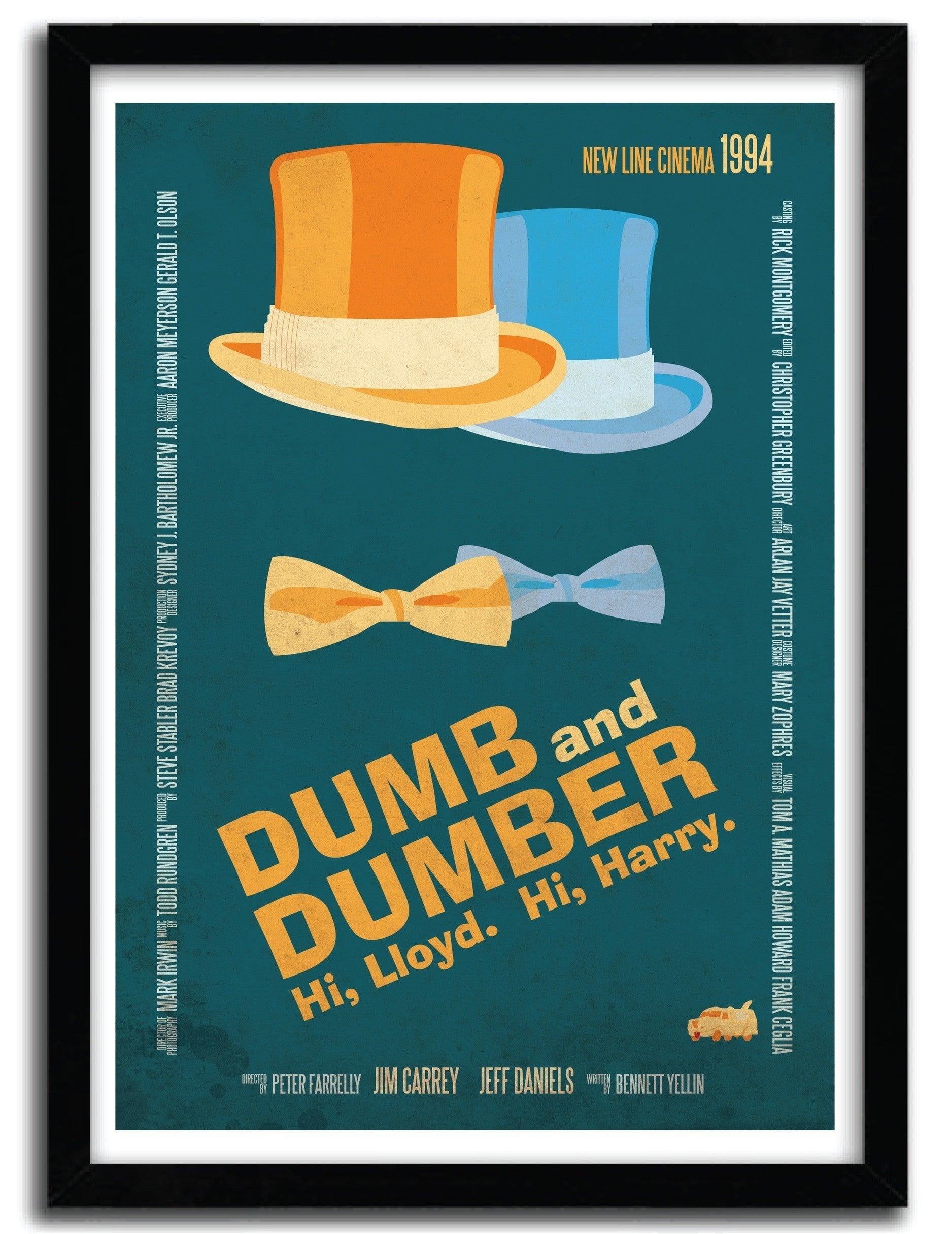Affiche DUMB AND DUMBER by AYCAN YILMAZ ArtAndToys