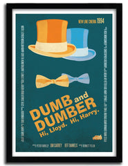 Affiche DUMB AND DUMBER by AYCAN YILMAZ ArtAndToys