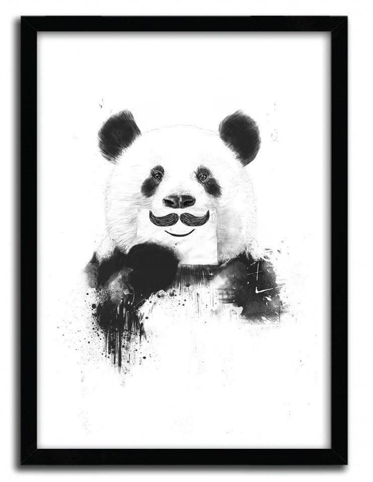 Affiche FUNNY PANDA par BALAZS SOLTI ArtAndToys