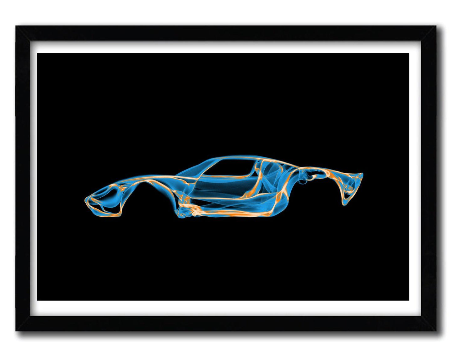 Affiche Ford GT40 par OCTAVIAN MIELU ArtAndToys