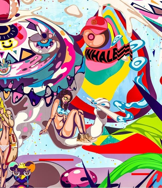 Affiche HIGHER by MAGO ArtAndToys