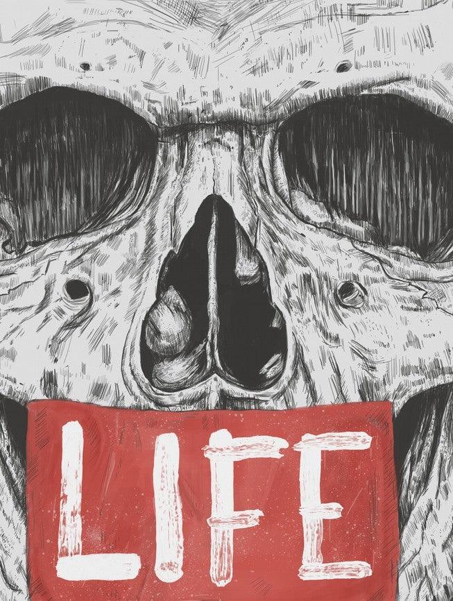 Affiche LIFE par BALAZS SOLTI ArtAndToys