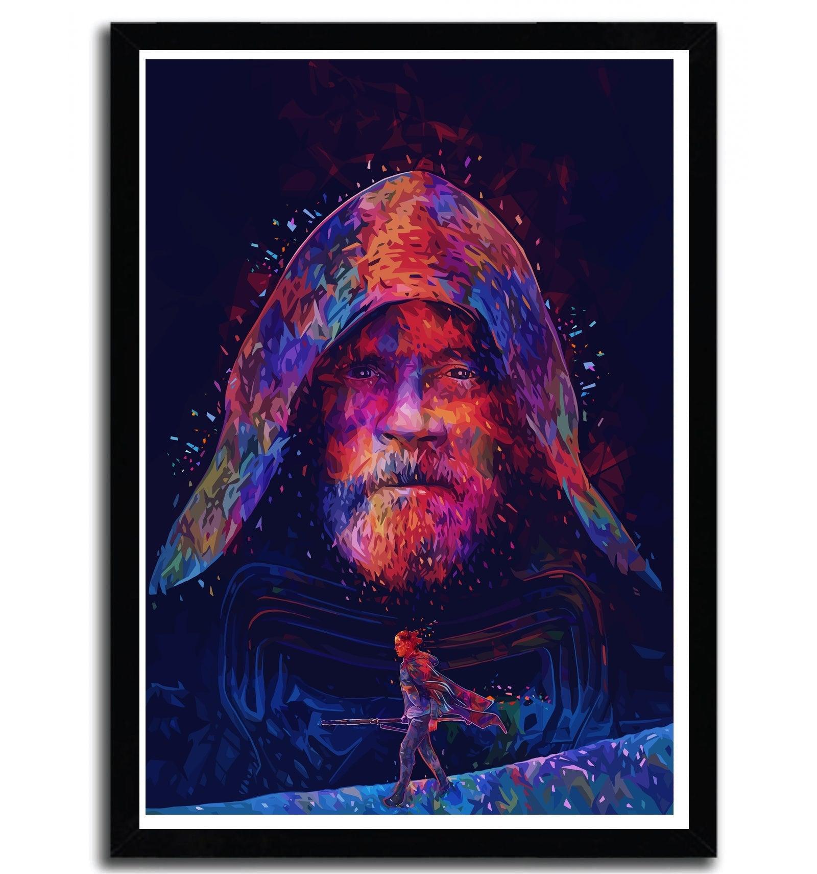 Affiche Last Jedi par Alessandro Pautasso ArtAndToys