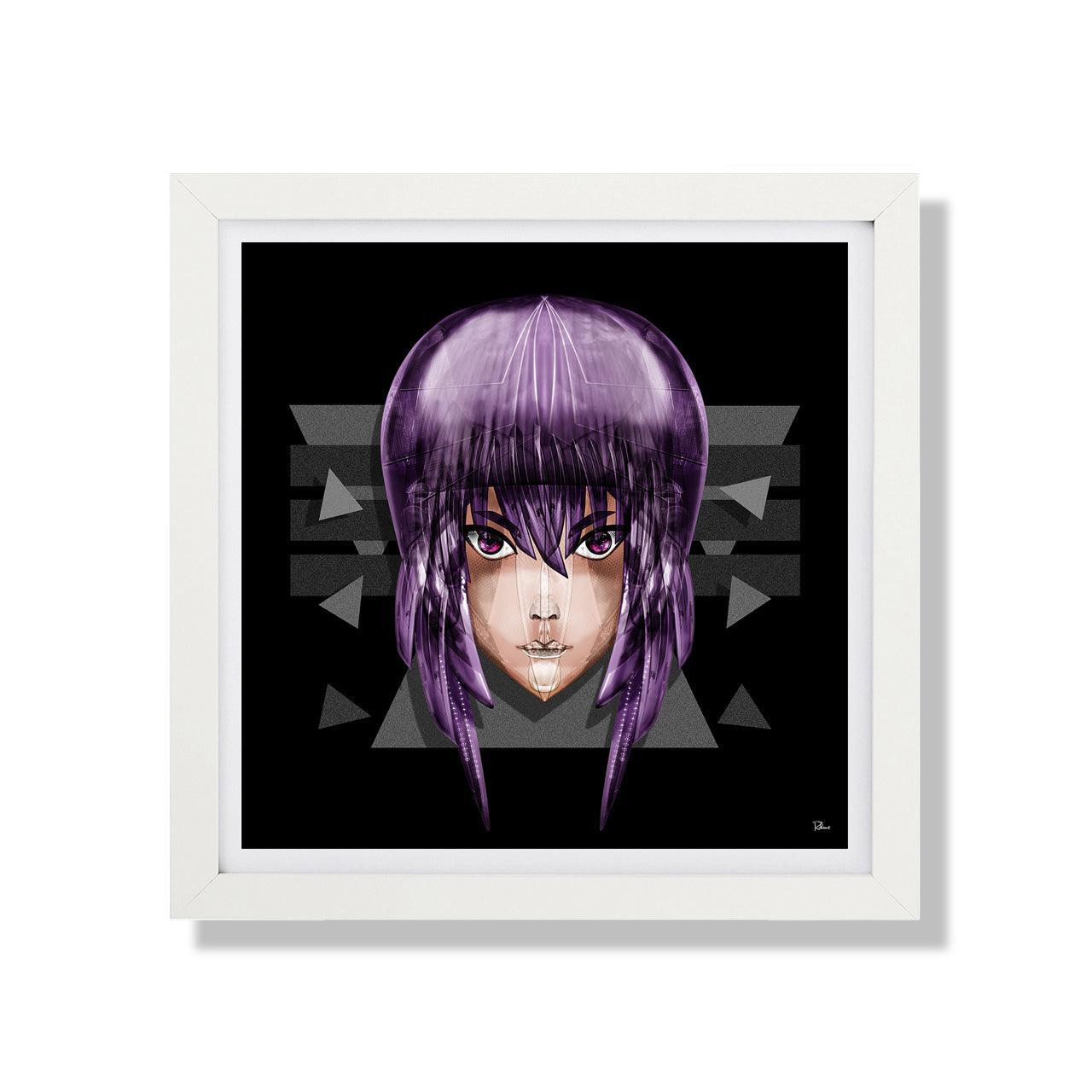 Affiche MOTOKO Ghost in The Shell par RUBIANT ArtAndToys