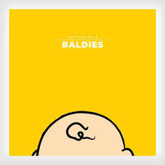 Affiche Notorious Baldie CHARLIE BROWN by Mr Peruca ArtAndToys