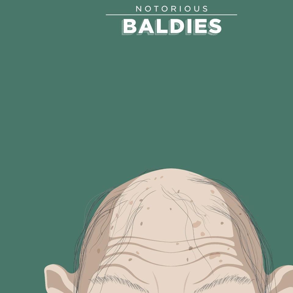 Affiche Notorious Baldie GOLLUM by Mr Peruca ArtAndToys
