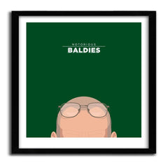 Affiche Notorious Baldie WALTER WHITE by Mr Peruca ArtAndToys