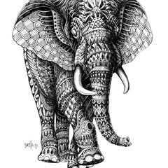 Affiche ORNATE ELEPHANT 2 BY BIOWORKZ ArtAndToys