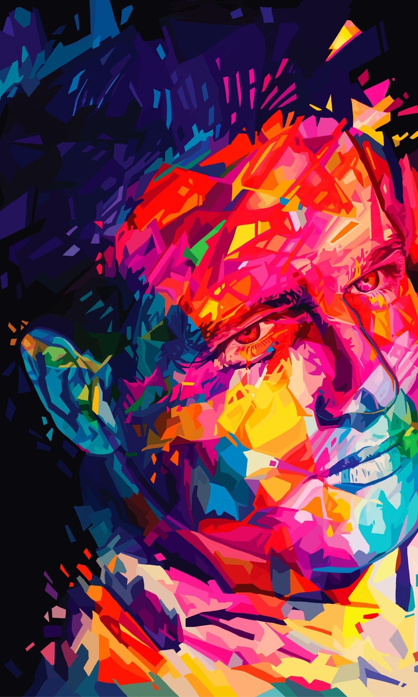 Affiche PAUL NEWMAN par Alessandro Pautasso ArtAndToys