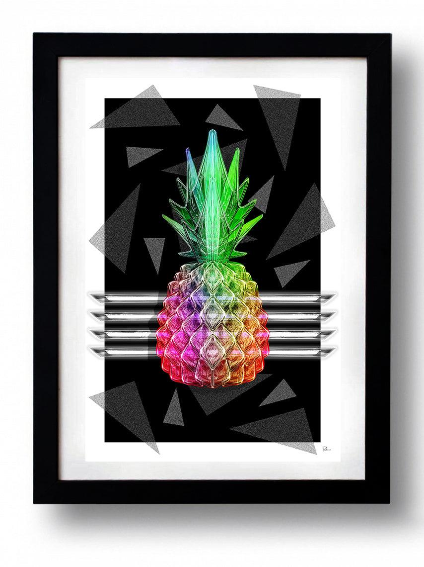 Affiche PINA COLADA CLUB RAINBOW par Rubiant ArtAndToys