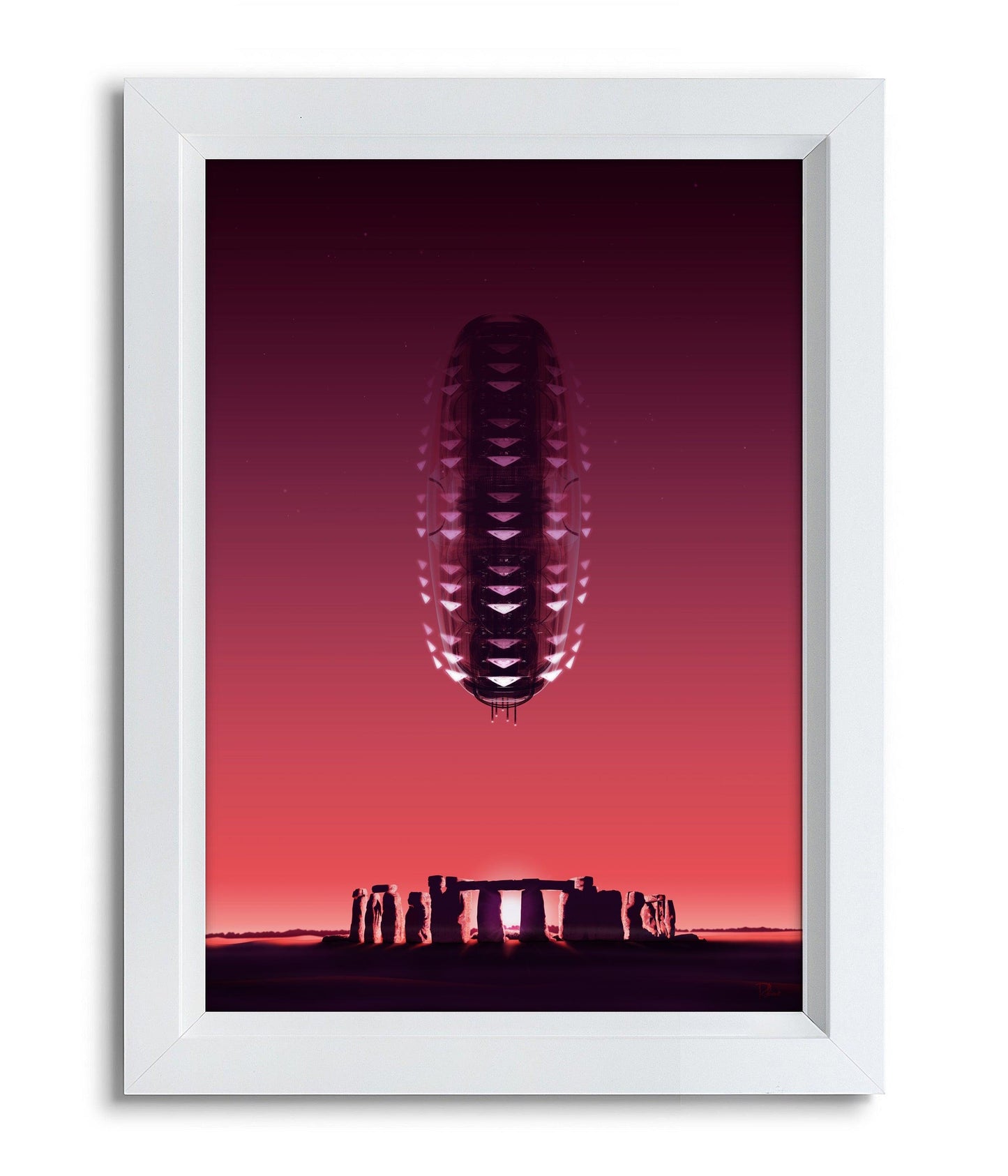 Affiche SPACE STONES par Rubiant ArtAndToys