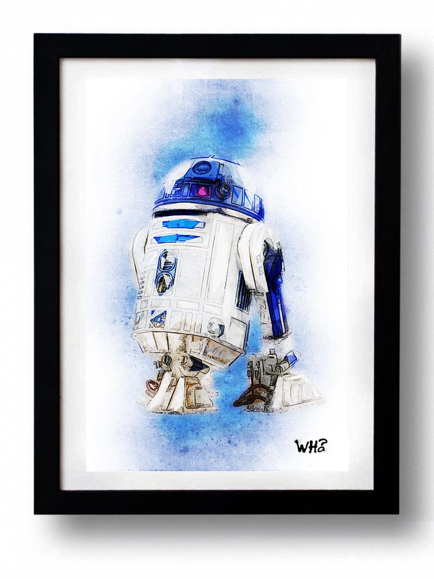 Affiche STAR BLUE par WHO ArtAndToys