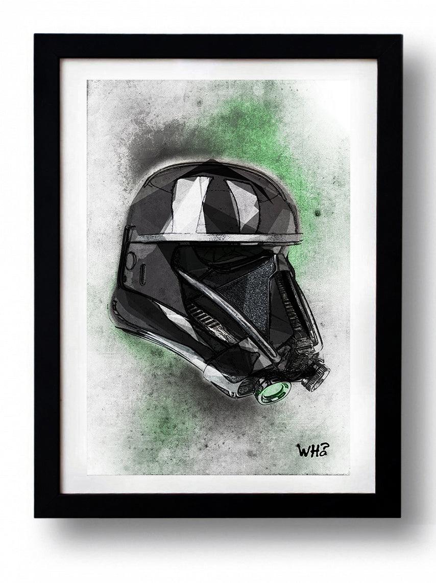 Affiche STAR DEATH par WHO ArtAndToys