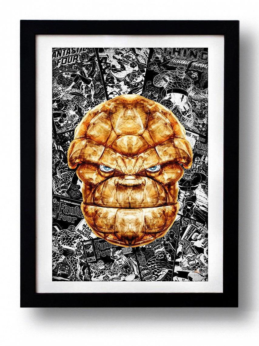 Affiche STONE MAN 2 par Rubiant ArtAndToys