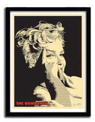 Affiche THE BOMBSHELL par JOSHUA BUDICH ArtAndToys