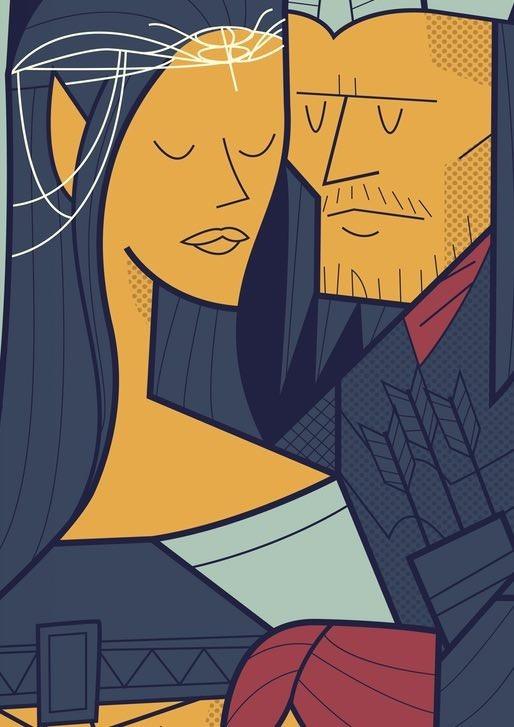 Affiche THE RETURN OF THE KING par Ale Giorgini ArtAndToys