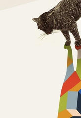 Affiche WALKING SHADOW, CAT par JASON RATLIFF ArtAndToys