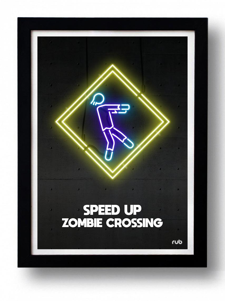 Affiche WARNING I'M HOT by RUB ArtAndToys