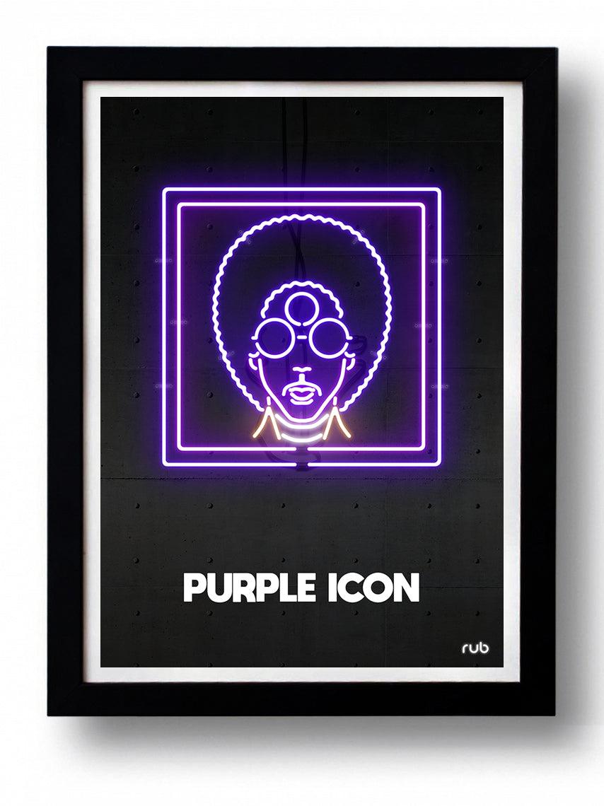 Affiche WARNING I'M HOT by RUB ArtAndToys