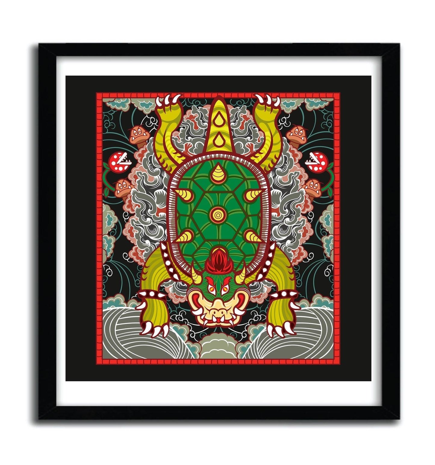 Affiche bowser par Samuel Sho Ho ArtAndToys