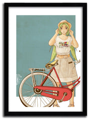 Affiche d'art BICYCLE  by ISRAEL MAIA ArtAndToys