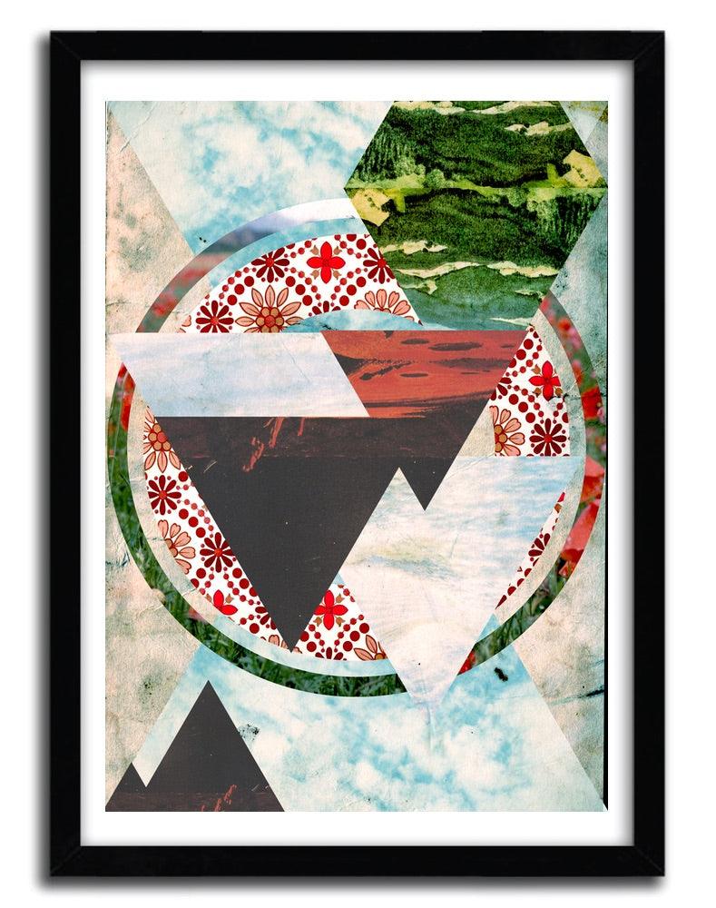 Affiche experimental abstraction by DANNY IVAN ArtAndToys