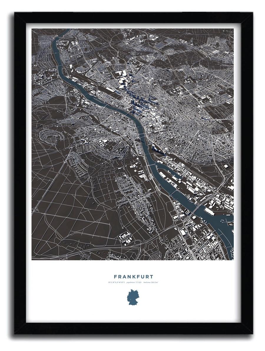 Affiche frankfurt by Luis Dilger ArtAndToys