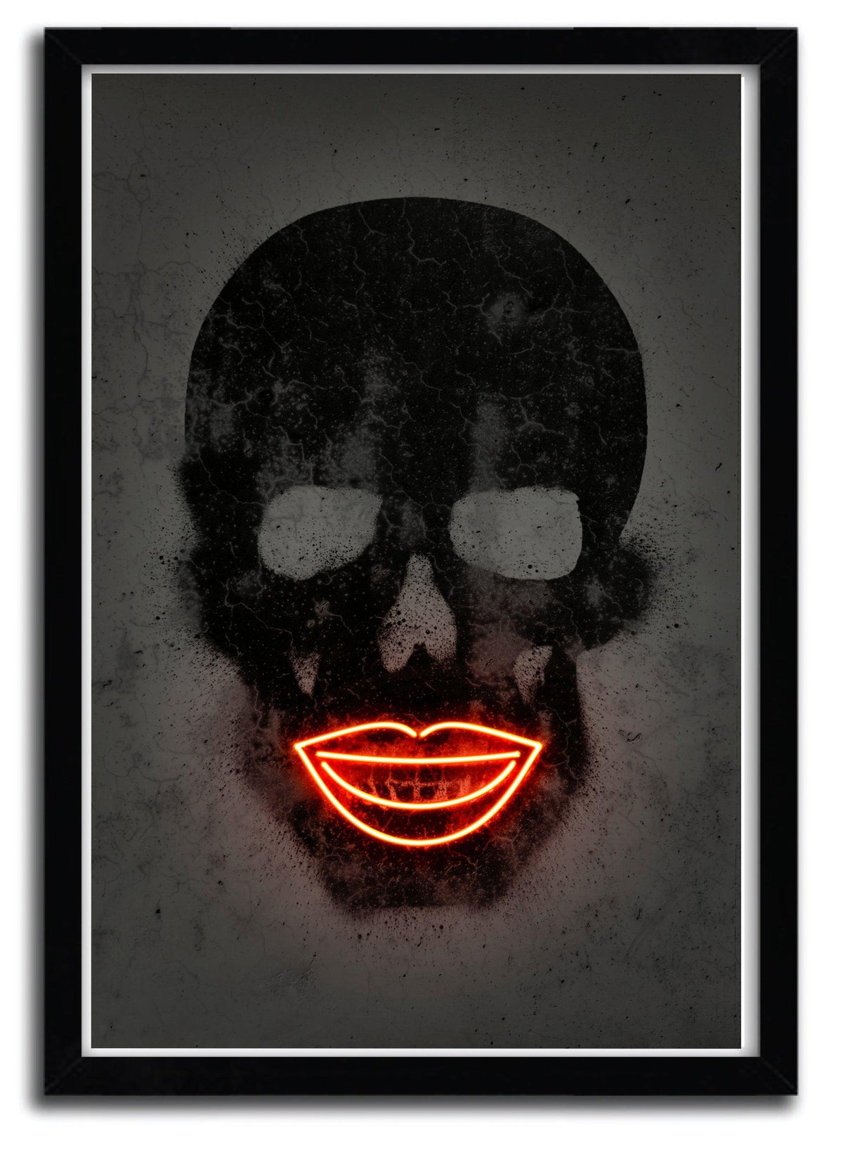 Affiche skull par OCTAVIAN MIELU ArtAndToys