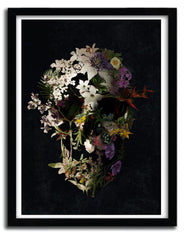 Affiche spring skull 2 par ALI GULEC ArtAndToys