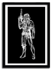 Affiche stormtrooper par OCTAVIAN MIELU ArtAndToys