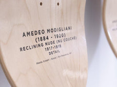 Amadeo Modigliani Skateboard Polyptych – Nu Couché (1917-1918) ArtAndToys