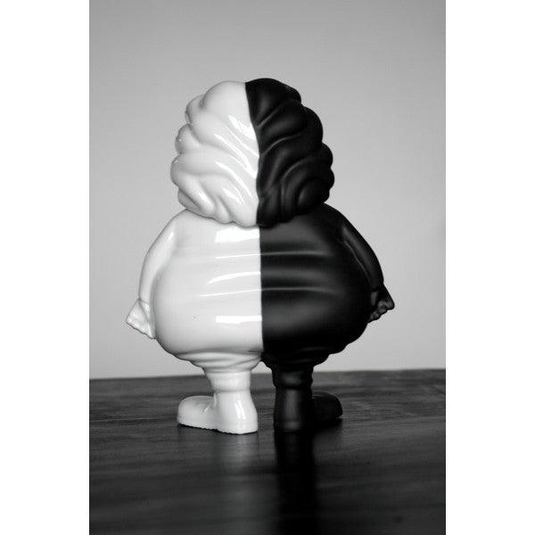 Mc Supersized Black & White by Ron English & K.olin Tribu ArtAndToys
