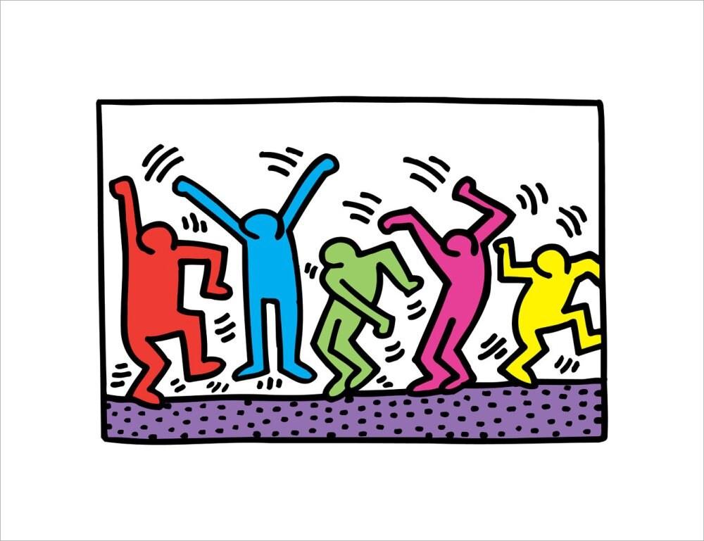 Print Dance by keith Haring ArtAndToys