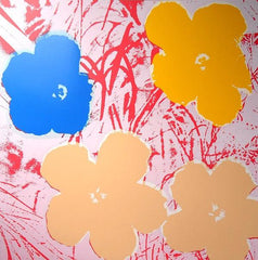 Print Flowers 11.70 Print by Andy Warhol ArtAndToys
