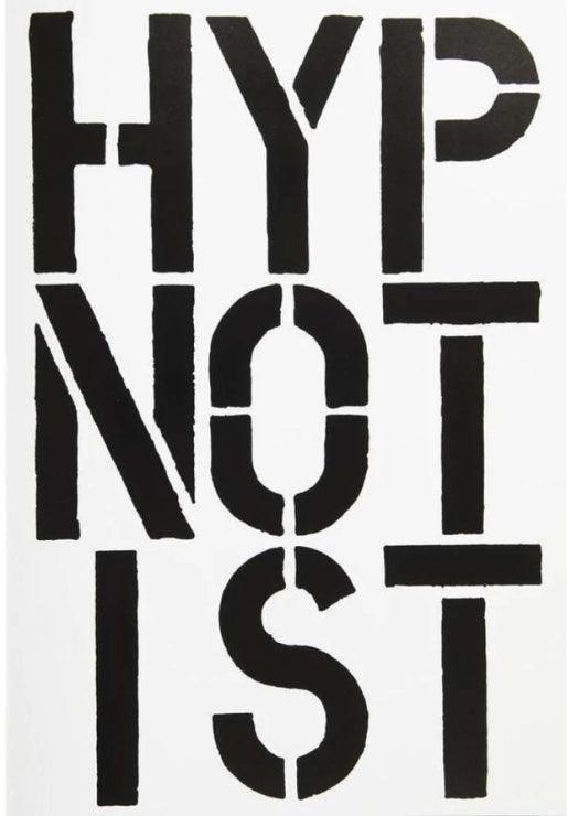 Print Hypnotist by Christopher Wool ArtAndToys