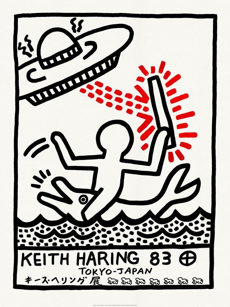 Print keith Haring 83 by keith Haring ArtAndToys