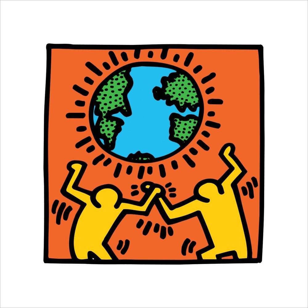 Print world by keith Haring ArtAndToys