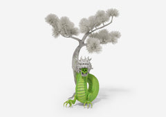 Sculpture Dragon Tree by LUDO ArtAndToys