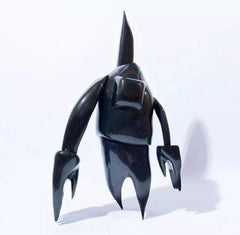 Sculpture FL-006-CF Black by FUTURA ArtAndToys