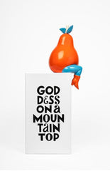 Sculpture GODDESS ON A MOUNTAIN TOP by PARRA ArtAndToys