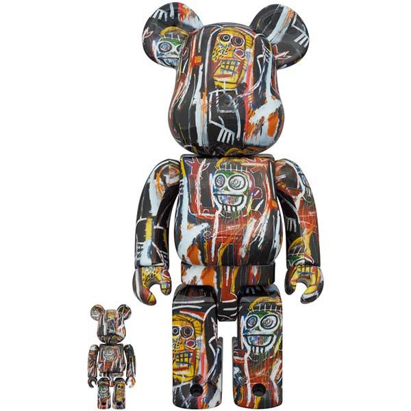 400% & 100% Bearbrick Set - Jean Michel Basquiat 11 [PRE-ORDER] - ArtAndToys