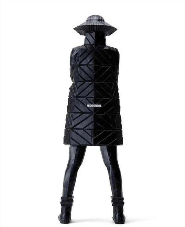 Sculpture B-GIRL DOWN JACKET BLACK by TAKU OBATA - ArtAndToys