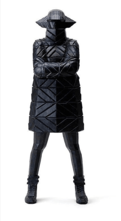 Sculpture B-GIRL DOWN JACKET BLACK by TAKU OBATA - ArtAndToys